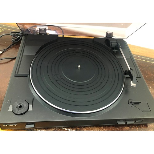 2273 - A Sony Stereo Turntable  Model No. PS-LX300USB