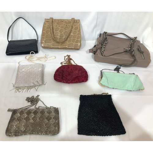 2280 - 8 vintage ladies' handbags