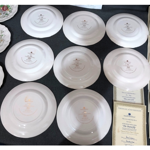 2106 - A Mason's Ironstone Historic Plate Limited Edition complete set of plates, 