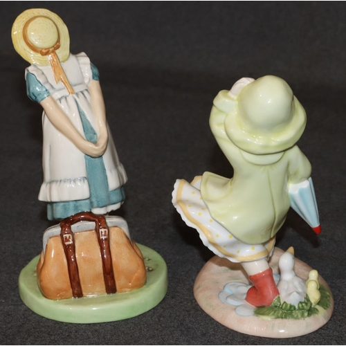 34 - 2 Royal Doulton figurines 