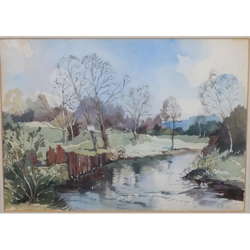 180 - Patrick Nairne, watercolour, 25.5cm x 35cm, 