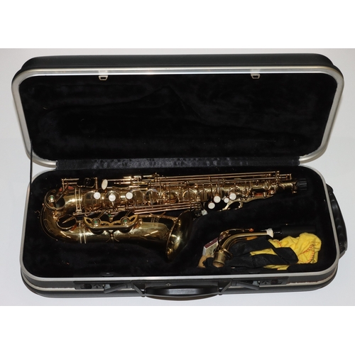 812 - An Earlham Professional Series 2 Saxophone (cased)