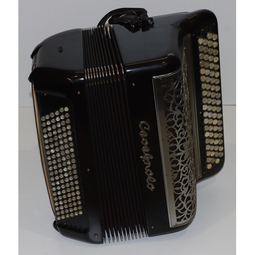 814 - A Cavagnolo Button Accordion (cased)