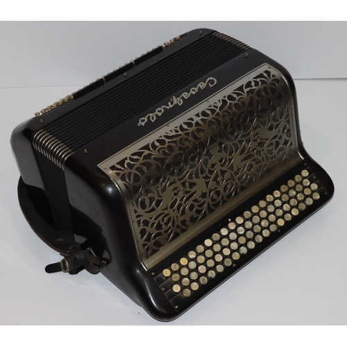 814 - A Cavagnolo Button Accordion (cased)