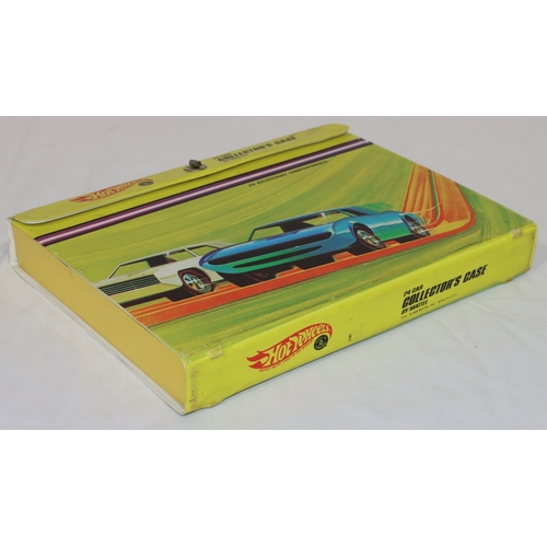 726 - A Hot Wheels collector's case by Mattel, containing 38 cars