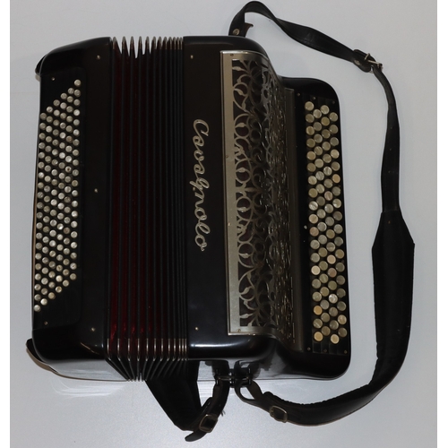 814 - A Cavagnolo Button Accordion (cased)