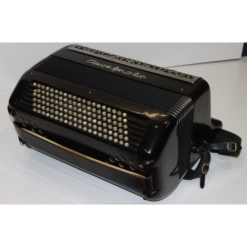 814 - A Cavagnolo Button Accordion (cased)