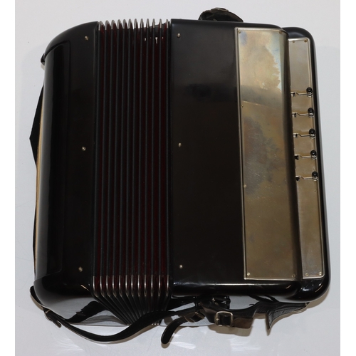 814 - A Cavagnolo Button Accordion (cased)