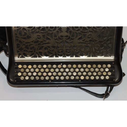 814 - A Cavagnolo Button Accordion (cased)