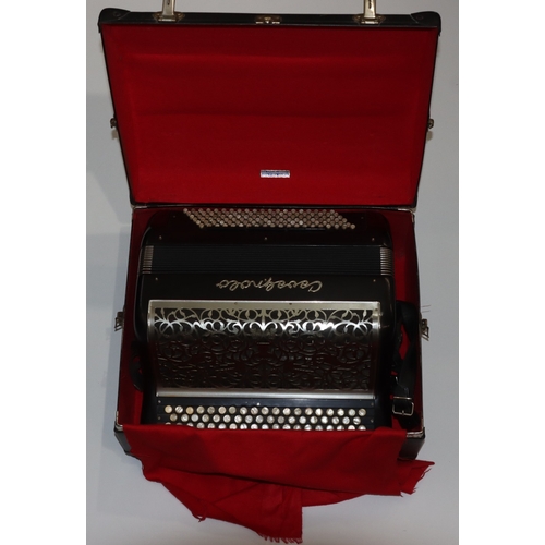814 - A Cavagnolo Button Accordion (cased)