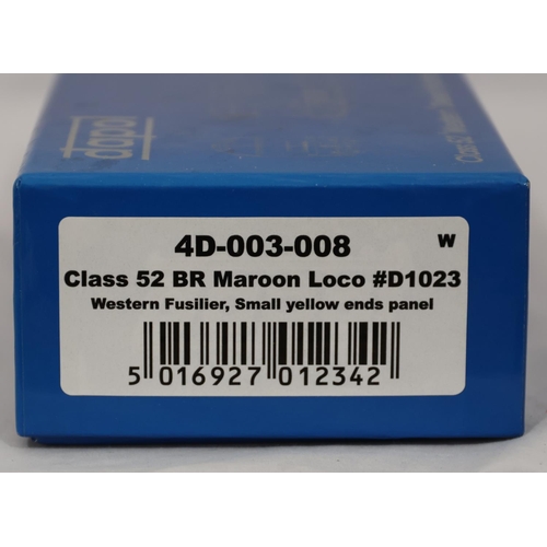 6009 - Dapol 00-Gauge Class 52 Western Diesel Hydraulic Locomotive (boxed)