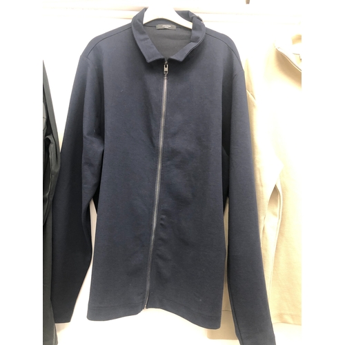 6016 - 4 as new men's tops, all with retail tags. 2 River Island Long Sleeve Slim Fit Smart Twill Funnel Ne... 