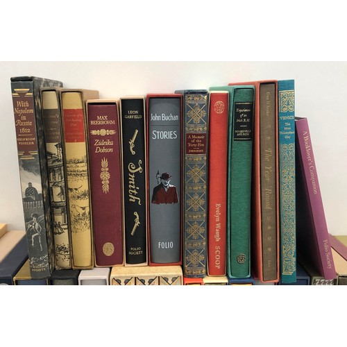 6024 - A quantity of Folio Society books with sleeves (2 sleeves missing), including, Cautionary Tales, Hum... 