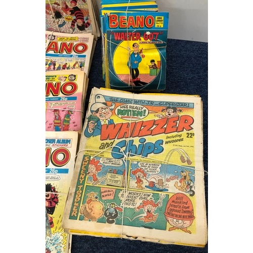 6027 - A large collection of Beano comics dating from 1986, 1987, 1988, 1989, 1990, 1991, a quantity of Com... 