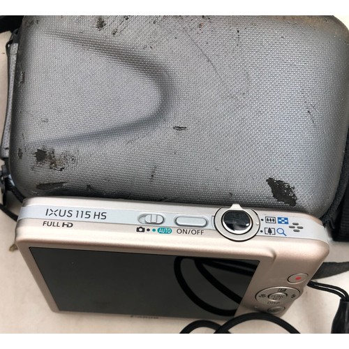 6029 - A Koroll II camera with Bencini 1:8 lens and case, a Kodak Instamatic 233 camera, cased, a Kodak Bro... 