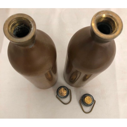 6057 - Emyl Seré 20th Century Italian glass decanter with 800 silver label and 800 Sterling Lobster decante... 