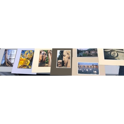 6131 - A portfolio of 21 coloured photographs by Graham Habbin, all labelled to reverse.