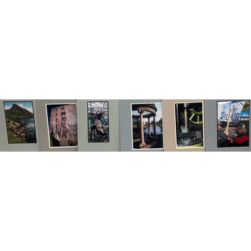 6131 - A portfolio of 21 coloured photographs by Graham Habbin, all labelled to reverse.