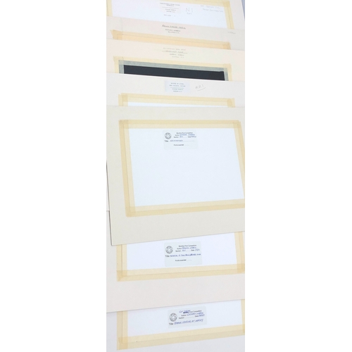 6131 - A portfolio of 21 coloured photographs by Graham Habbin, all labelled to reverse.