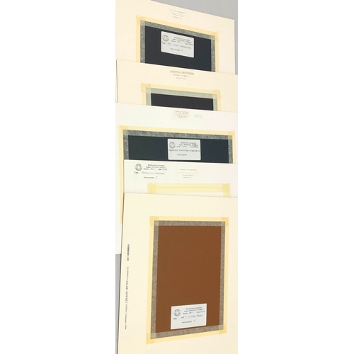 6131 - A portfolio of 21 coloured photographs by Graham Habbin, all labelled to reverse.