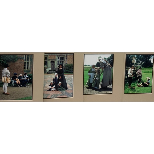 6134 - A portfolio of coloured photographs, mostly  by Graham Habbin, some labelled to reverse