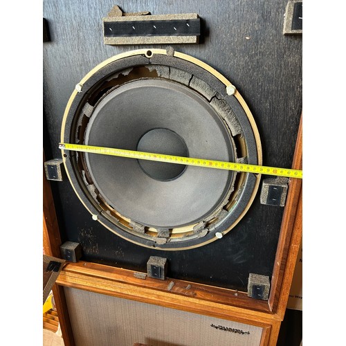 A pair of Tannoy HPD/385 floor standing speakers, 53.5cm wide