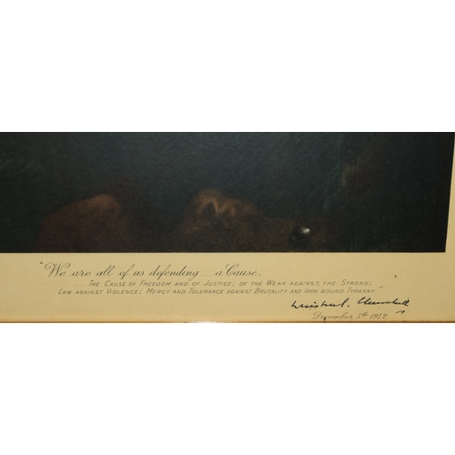 113 - After Arthur Pan, coloured print, 51cm x 60cm, published by Frost & Reed, 