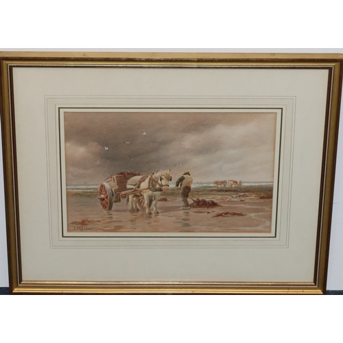 126 - John MacPherson (Exh. 1865-1884), watercolour, 16.5cm x 25cm, 