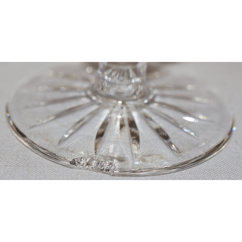 76 - Webb Corbett suite of drinking glasses comprising of 18 tumblers, 9.3cm high, 7 wine glasses, 12.5cm... 