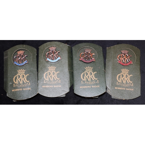 Various GRRC Members badges, Goodwood Members badges, Alvis Car Club ...