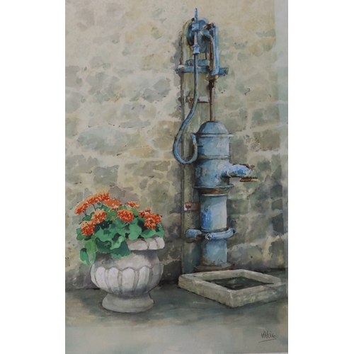 9185 - Graham Robbie watercolour 