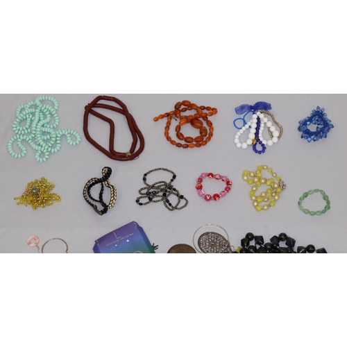 480 - A quantity of various costume and other jewellery