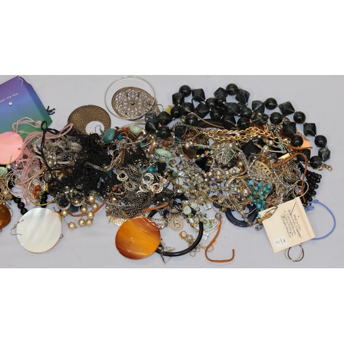 480 - A quantity of various costume and other jewellery