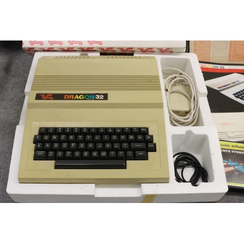 A Dragon 32 Home Computer, Serial No. 006915 DG with original box ...