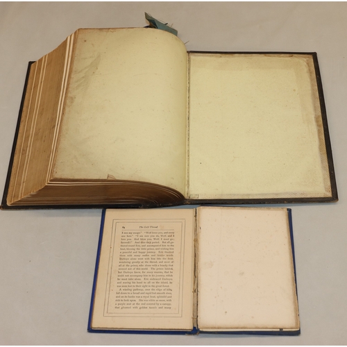 3014 - A leather bound Holy Bible, Oxford University Press, inscribed Hannah Redford May 24th, 1875 (wear t... 