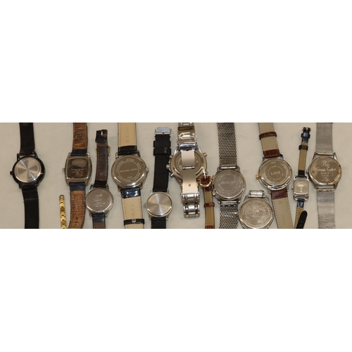 3020 - A quantity of various wristwatches including Michael Kors, Sekonda, Lige, Globenfeld, Thomas Calvi, ... 