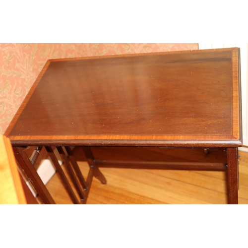 3229 - THIS ITEM IS NOT HELD BY PFW. An Edwardian mahogany inlaid small rectangular occasional table, 64cm ... 