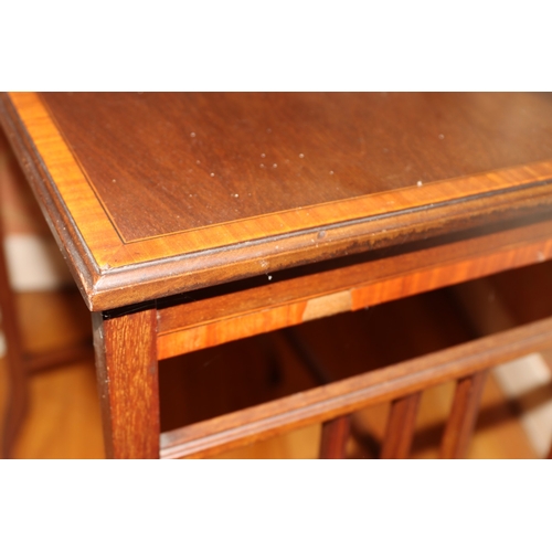 3229 - THIS ITEM IS NOT HELD BY PFW. An Edwardian mahogany inlaid small rectangular occasional table, 64cm ... 