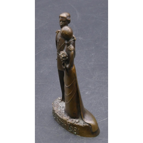 4054 - Philip Kemp, small bronze group 