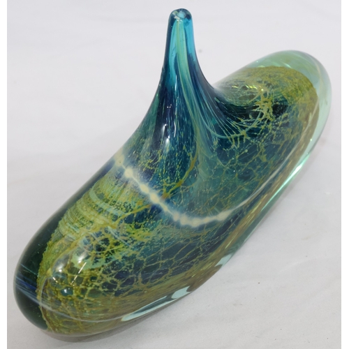 102 - Michael Harris, Mdina Glass, Malta Grizzle Stone 