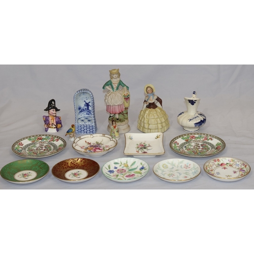 113 - A Royal Crown Derby round scallop shaped pin dish 