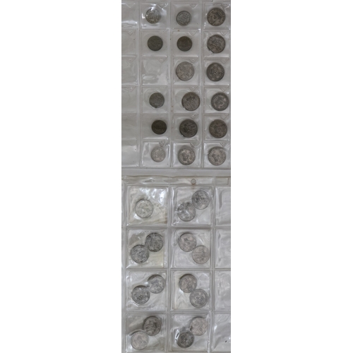 401 - A large quantity of various coins including copper Pennies, Half Pennies, Churchill Crowns etc.