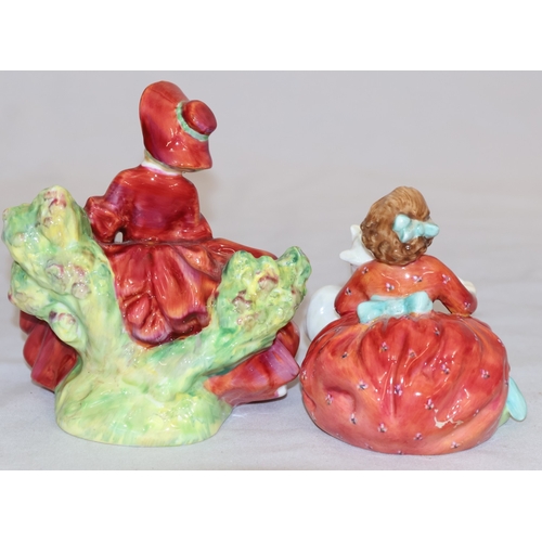 81 - 2 Royal Doulton small figurines, 