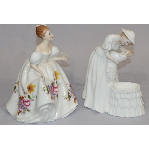 82 - 2 Royal Doulton figurines, 