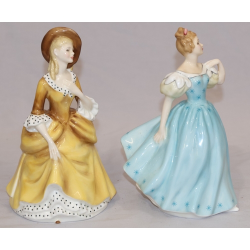 83 - 2 Royal Doulton figurines, 