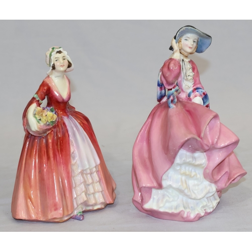 85 - 2 Royal Doulton figurines, 