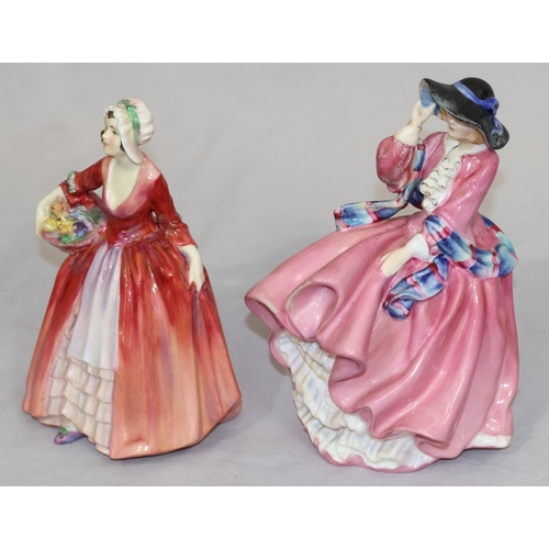 85 - 2 Royal Doulton figurines, 