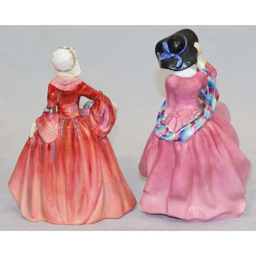 85 - 2 Royal Doulton figurines, 