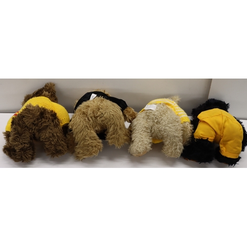 4014 - 4 Georgio Beverly Hills Teddy bears, , 1996, 1997, 1998 and 2002.