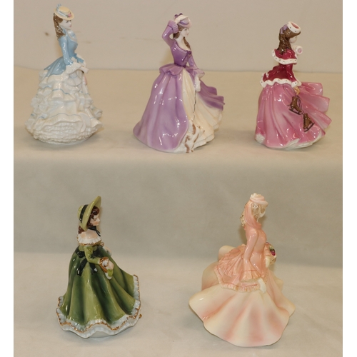 4065 - 4 Coalport figures, 